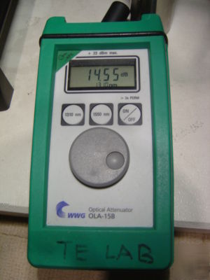Acterna ola-15B attenuator/communication test