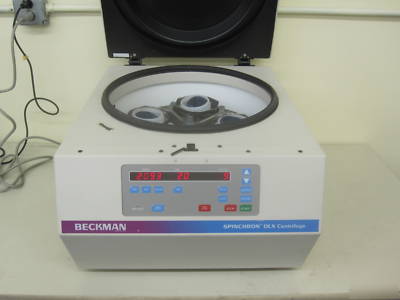 Beckman spinchron dlx centrifuge w gh-3.8 rotor