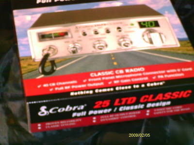 Cobra 25 ltd classic cb radio truck rv atv rs camping