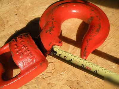 Crane / hoist / boom swivel hook