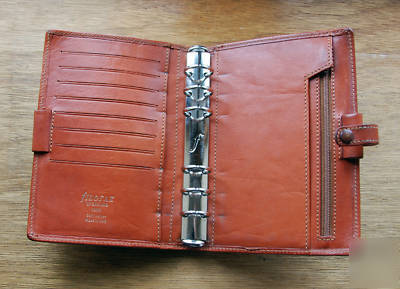 Filofax personal calf leather vintage
