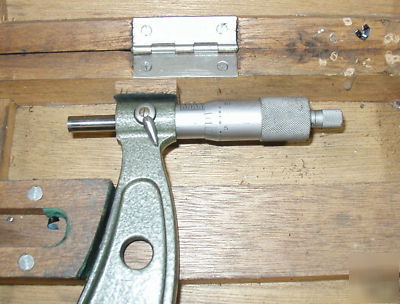 Mitutoyo 13-14 inch micrometer. with case.