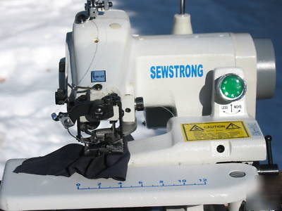 New blindstitch machine-sew strong - -great machine