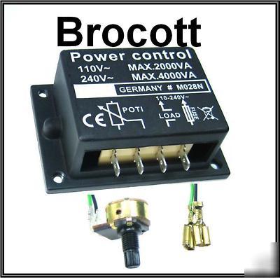 Power controller, variable power supply 240V - 25AMP
