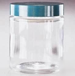 Qorpak straight-sided rounds, wide mouth, qorpak 7943