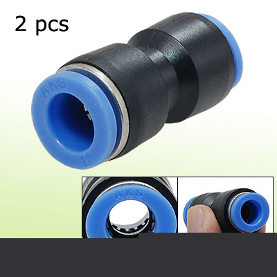 Straight pneumatic push fittings adapter 12MM to 10MM