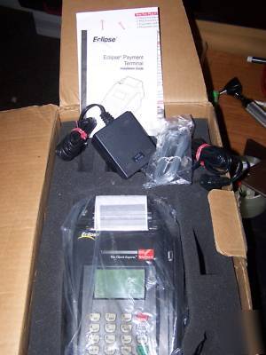 Tele check eclipse quartet credit card terminal machine