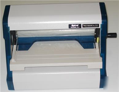 Xyron pro 1250 cold lamination system used once