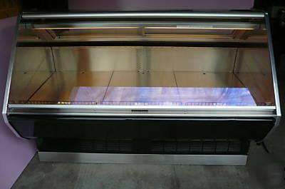 Hussmann 74â€ lighted deli serving/display refrigerated