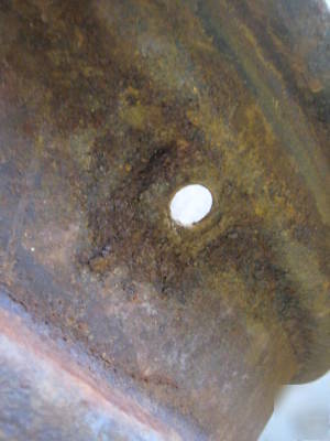 John deere h hn tractor rear rims 6 inch wide 1939 rare