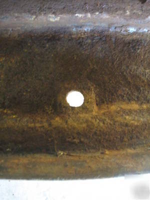 John deere h hn tractor rear rims 6 inch wide 1939 rare