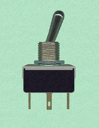 Lot (8) spdt on-on full size toggle switch 3A 125 v ah