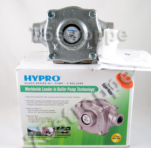 New hypro roller pump 6 roller silver series 6500XL