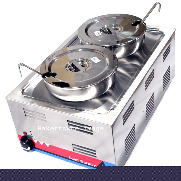 New soup station portable steam table covers & ladels 
