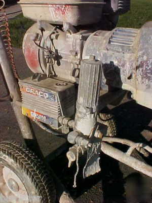 Nice graco GM5000 airless paint sprayer w/ honda engine