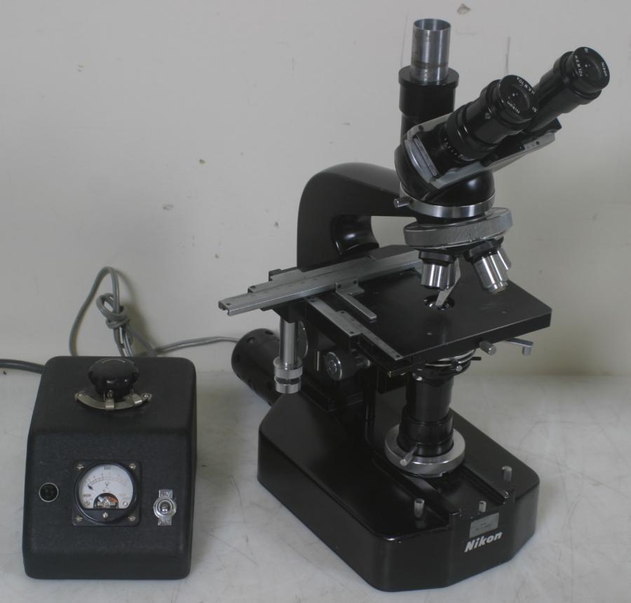 Nikon microscope s-ke trinocular microscope