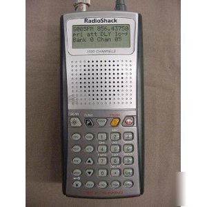 Radio shack pro-97 1000-channel handheld scanner