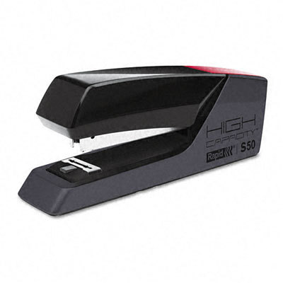 S50 high-capacity desktop stapler 50 sheet capty black