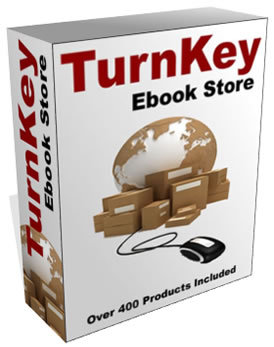 Turnkey fully automated ebook store + over 400 products