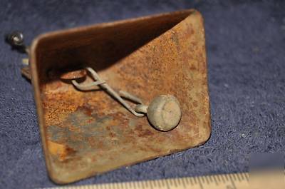 Vintage cow bell tan