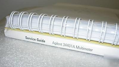 New sealed agilent 34401A set of manuals + software 