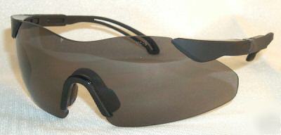 Pythons ansi Z87 safety shooting sun glasses grey S1216