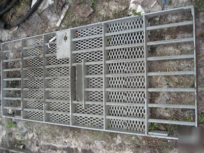 Steel security jail doors good condition