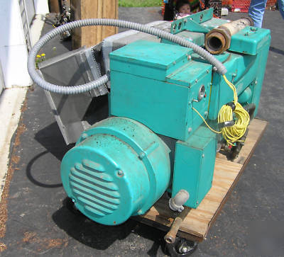 15 kw onan 4CY propane commercial generator w. transfer