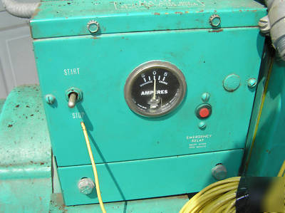 15 kw onan 4CY propane commercial generator w. transfer