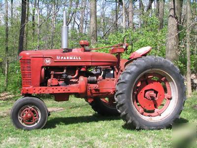 1950 ih farmall m, nice, no 