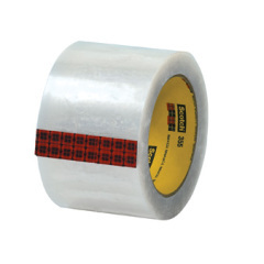 3M 355 carton sealing tape 3 x 55 yds clear 6 pack