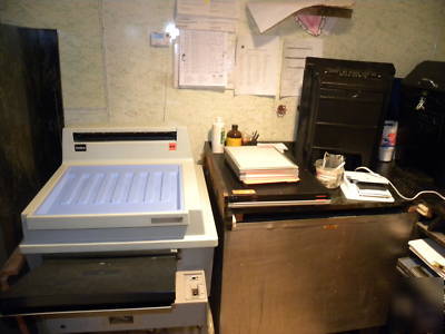 Complete xray machine with cold water film processor 