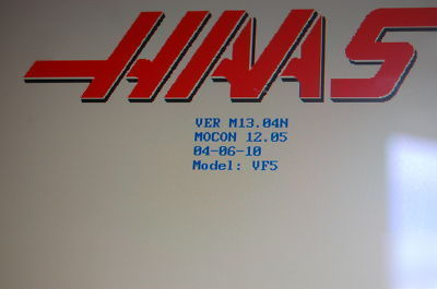 Haas vf-5/50 taper cnc vertical machining center 2004