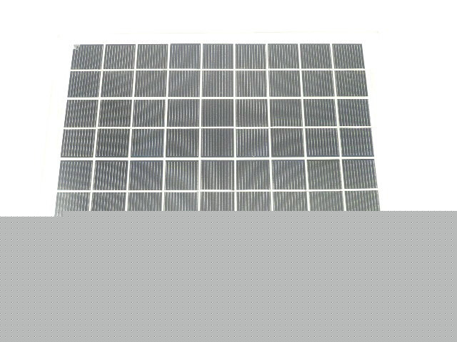 1 pcs 10W 17V 0.6A solar cell panel battery w/ diode