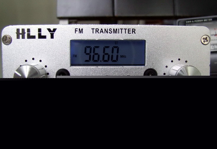 20W fm radio station transmitter + ant +power silver