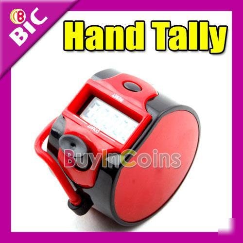 5-digit held hand tally counter clicker golf