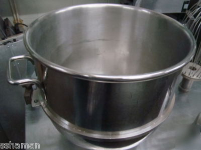 Authentic hobart 60QT to 40QT reducer mixing bowl + att