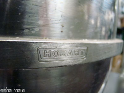 Authentic hobart 60QT to 40QT reducer mixing bowl + att