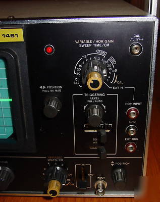 Bk precision 10MHZ oscilloscope model 1461 b+k b&k