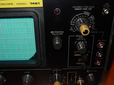 Bk precision 10MHZ oscilloscope model 1461 b+k b&k