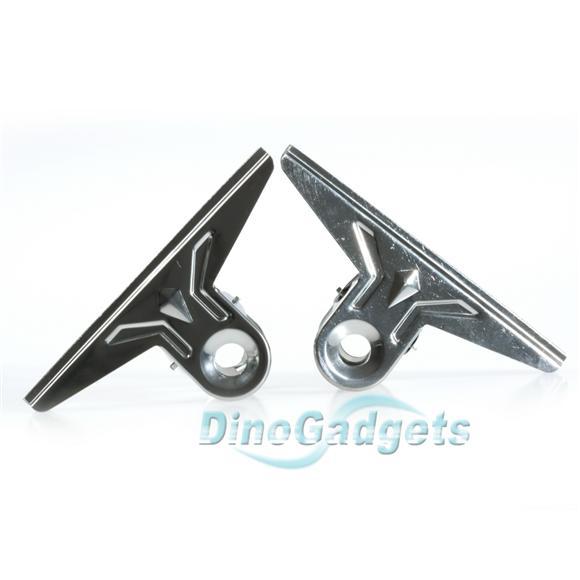 Durable metal paper clip silver 2 pcs