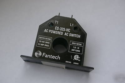 Fantech ac current sensing fan switch accs 40
