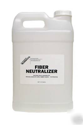 Fiber neutralizer, 5 gallons (2X2.5 gal), mfg direct