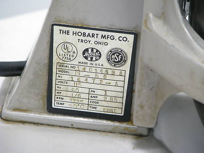 Hobart model n-50 commercial stand mixer w/ accessories