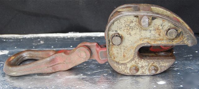 Merrill brothers 1 ton lifting grip clamp 0-3/4