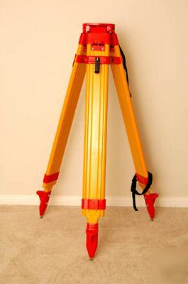 Sokkia wood/fiberglass yellow tripod for total station