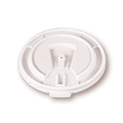 Solo 10 oz hot cup plastic lift back & lock lid 400 ct