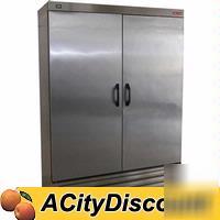 Tor rey 36 cuft stainless commercial cooler 2 door RS36