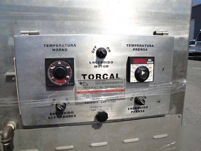 Tortec & torcal - flour corn tortilla machine