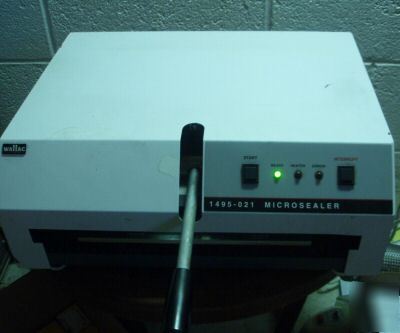 Wallac perkin elmer microplate sealer 1495-021 working